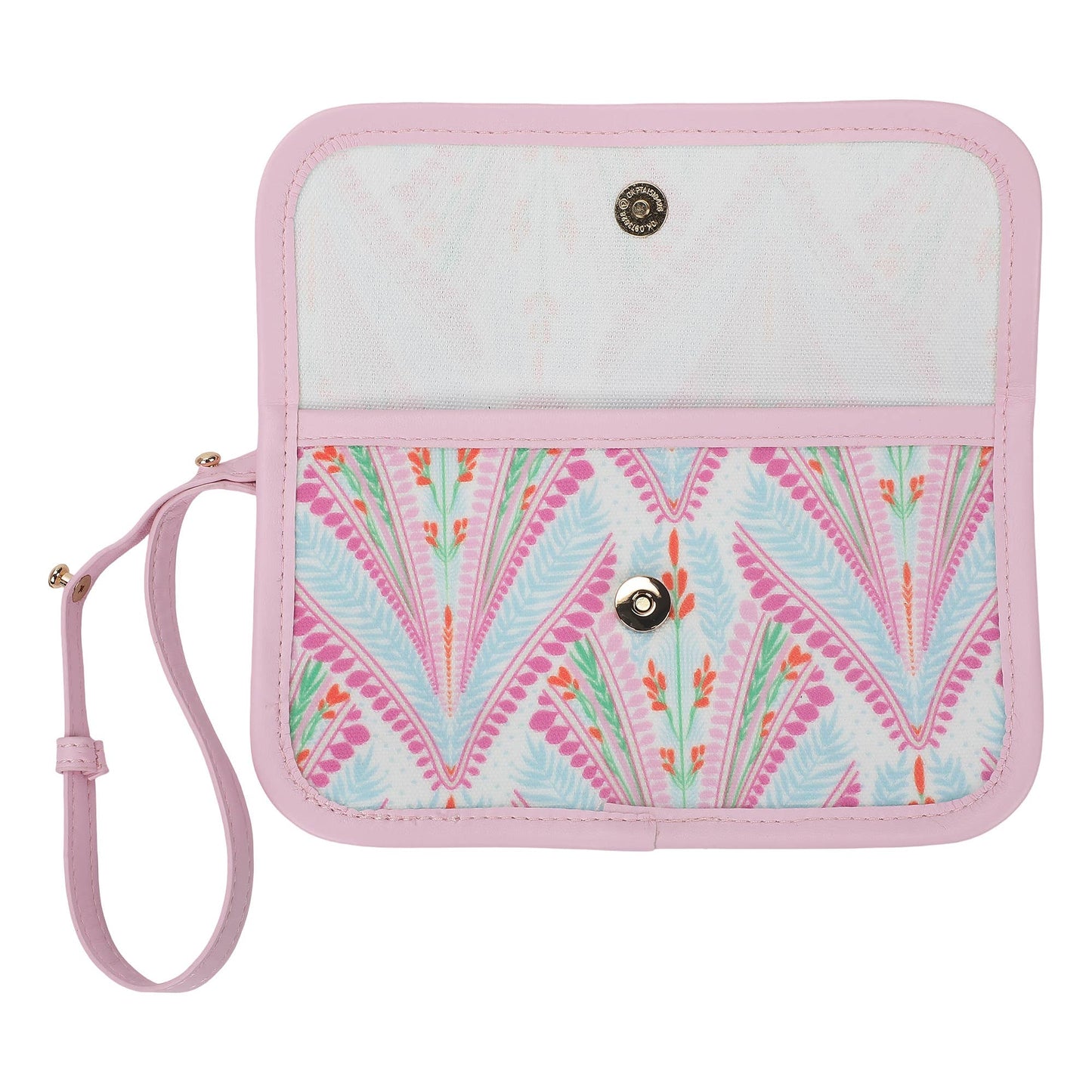 Petals & Plumes Oversized Tote with Wallet