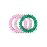 Spiral Hair Coils | Large | Merry Pinkmas Hair Ties