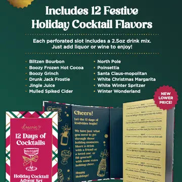 12 Days of Christmas! Holiday Cocktails Advent Calendar 🎄