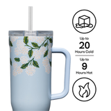 Cruiser - 40oz Rifle Paper - Gloss Blue Hydrangea