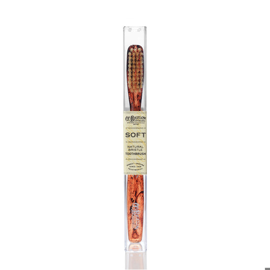COB Natural Bristle Toothbrush - Tortoise (Soft)