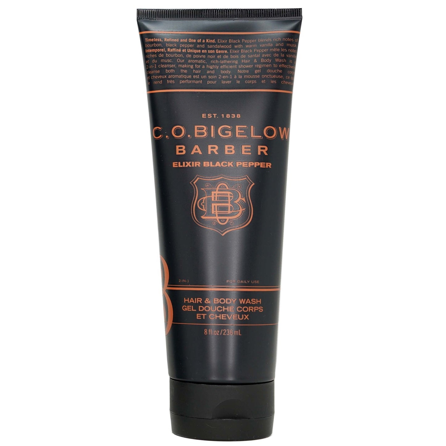 C.O. Bigelow Hair & Body Wash - Elixir Black Peppe