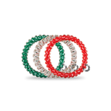 Spiral Hair Coils | Small | Hooked on Christmas Hair Ties