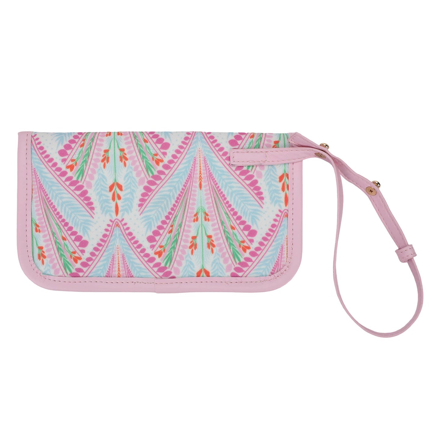 Petals & Plumes Oversized Tote with Wallet