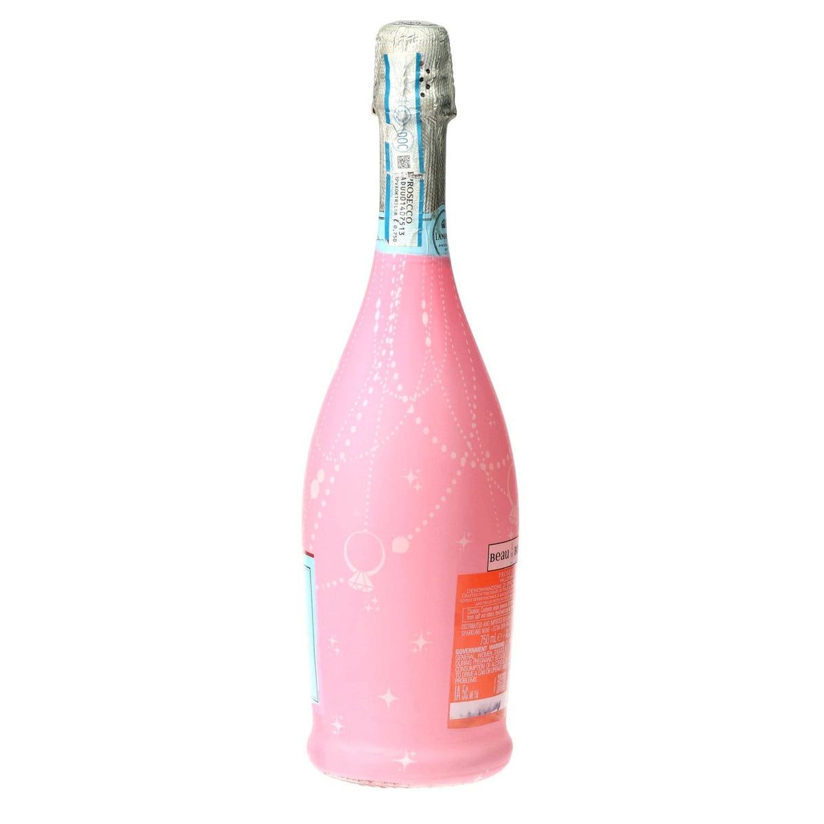 Pink Pearls & Prosecco Prosecco Bottle Wrap