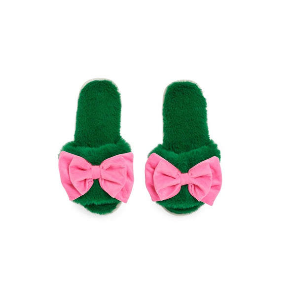L/XL NOELLE SLIPPERS ,GREEN