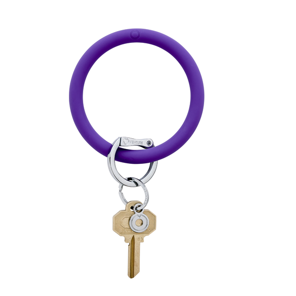 Silicone Big O® Key Ring - ViOlet