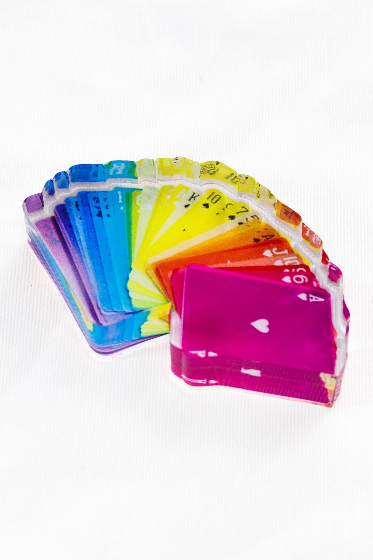 Acrylic Napkin Weight, Card Game 2