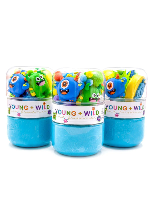 Colorful Monsters Grab & Go Dough