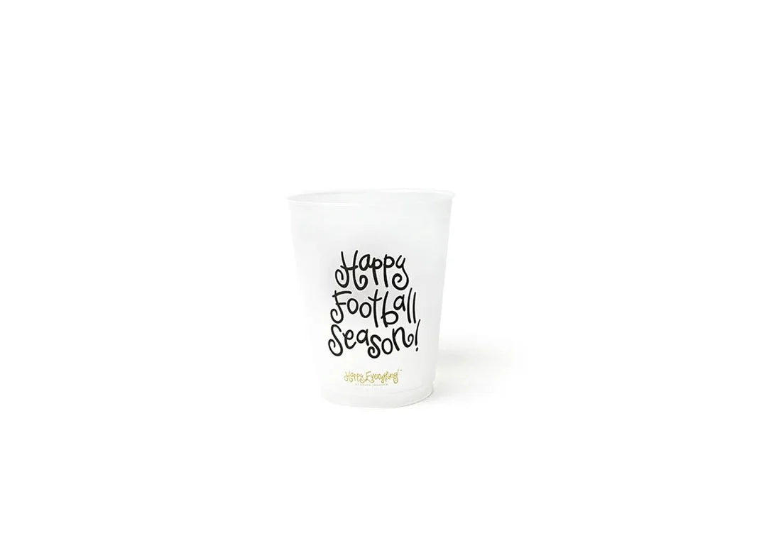 Football Frosted Cups