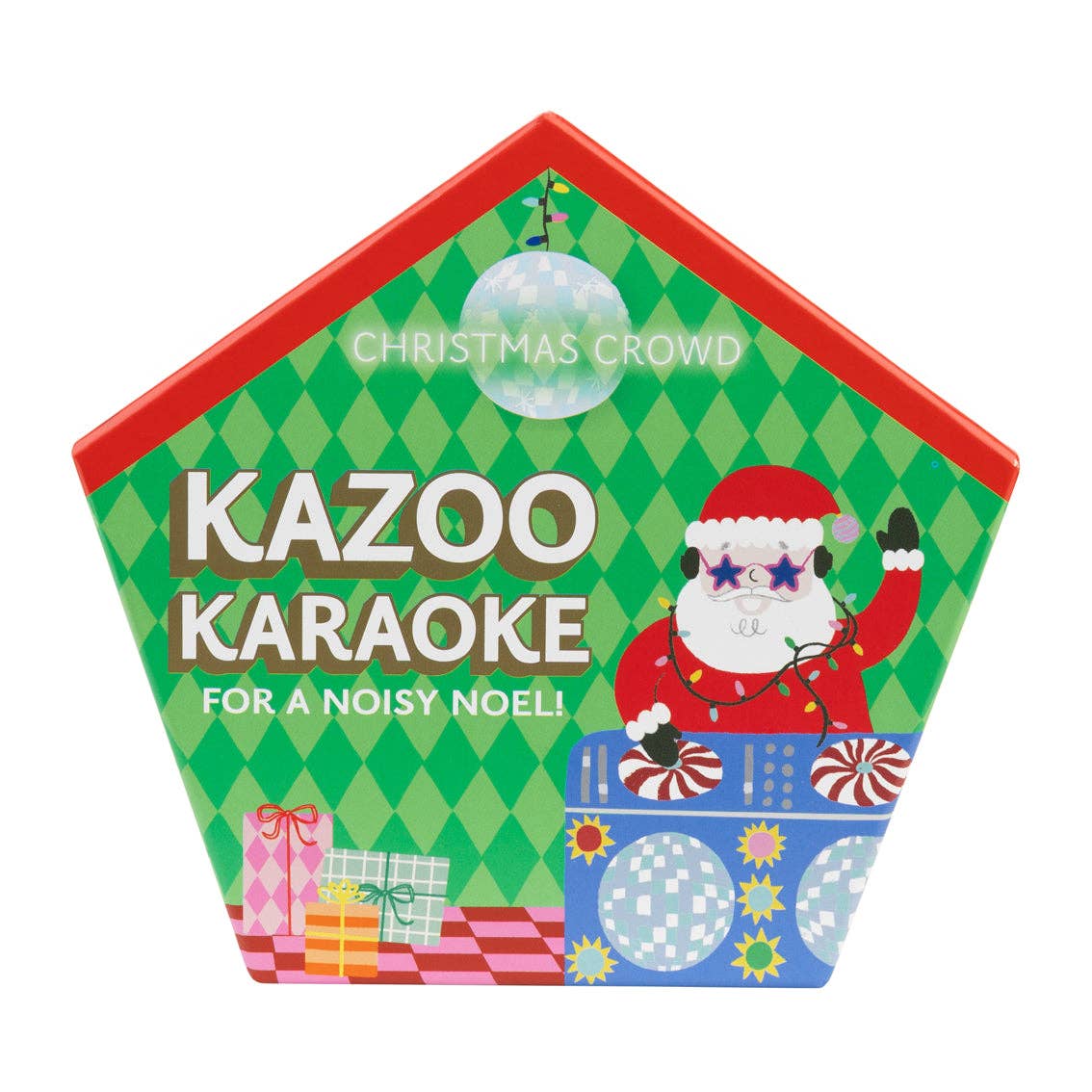 Santa Kazoo Karaoke Game - 6 Pack Display | Christmas Game |