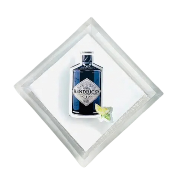 Acrylic Napkin Weight, Lemon Cocktail