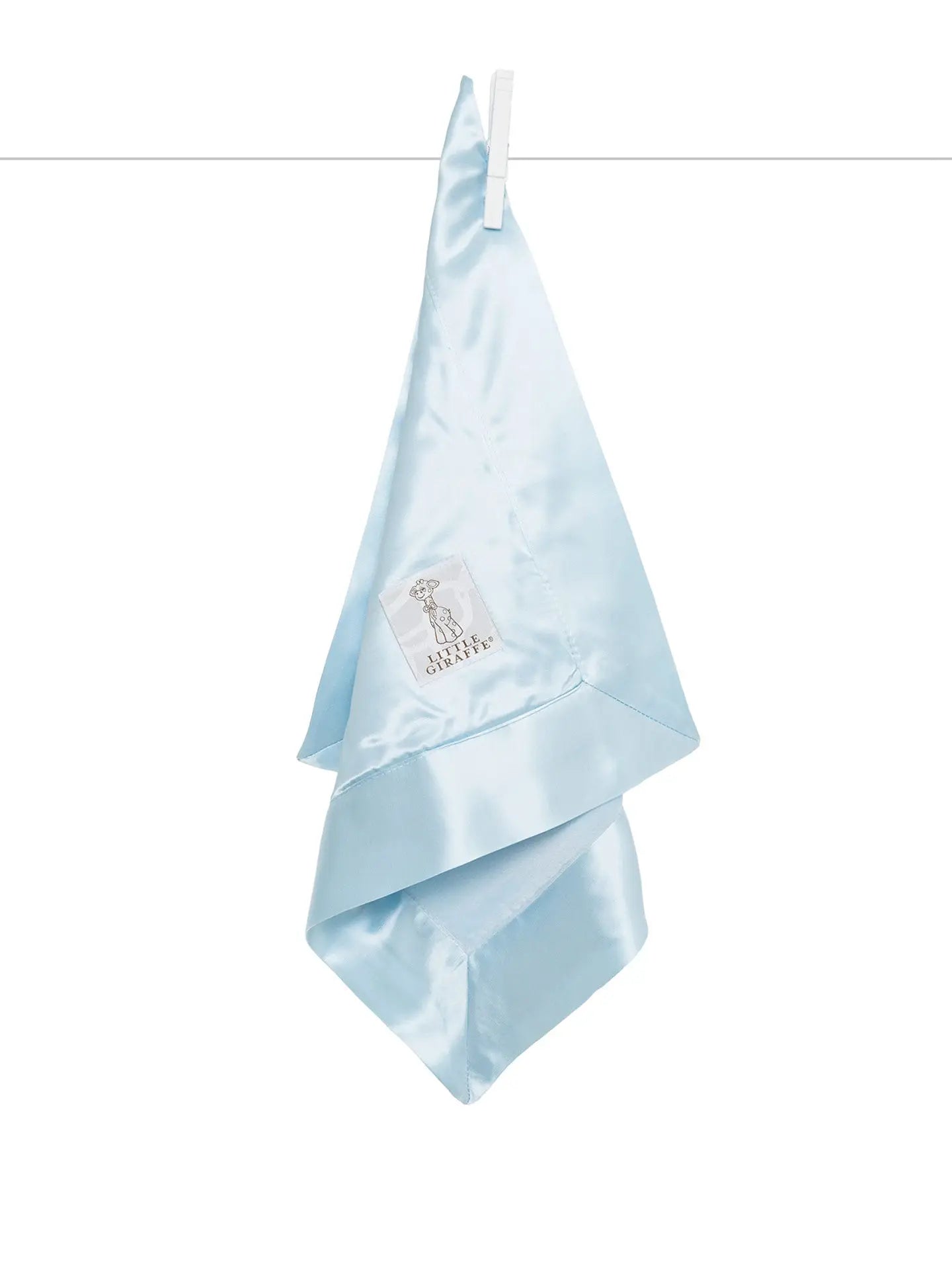 Velvet Deluxe Blanky, Blue, 14"x14"