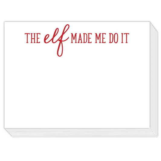 The Elf Made Me Do It Slab Pad