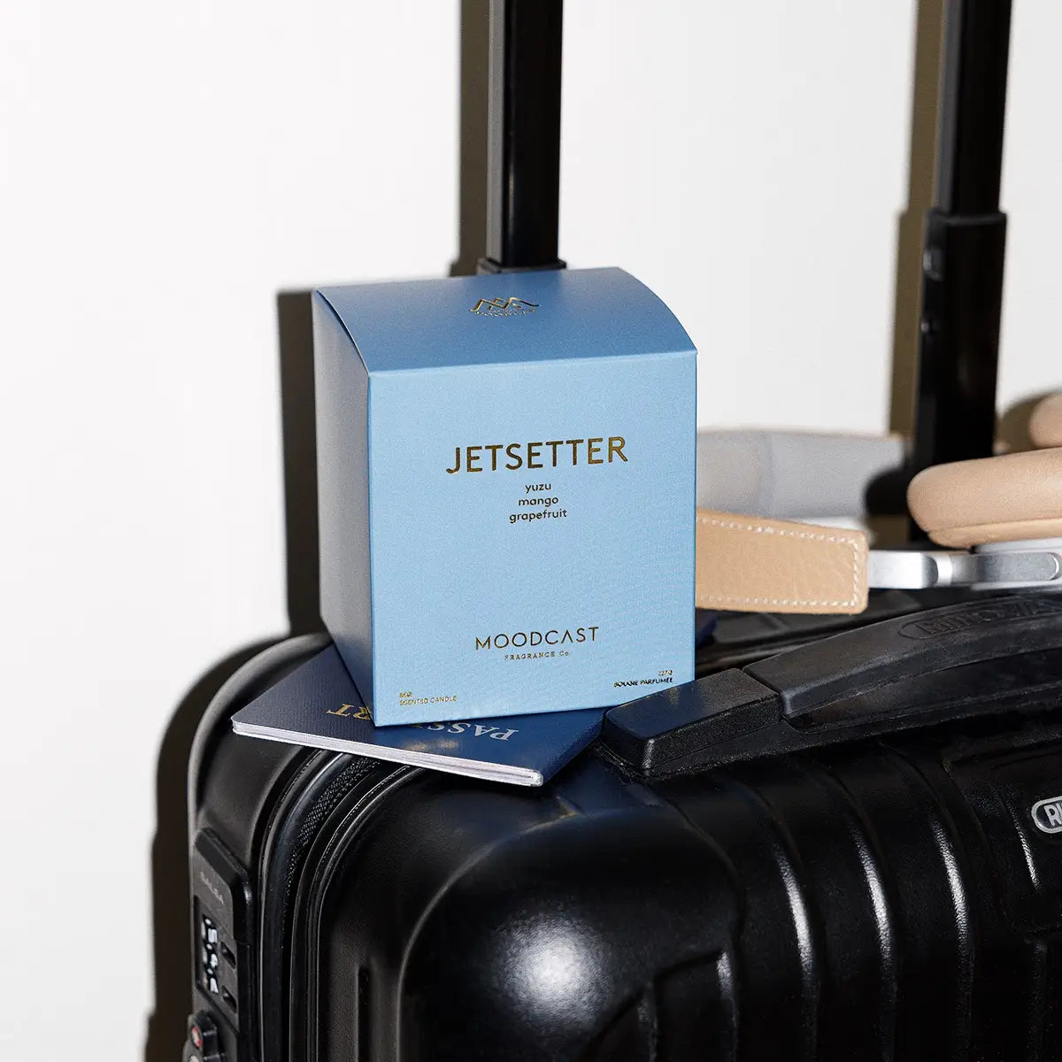 Jetsetter -Coconut Wax Candle - Persona -  8 oz Glass Jar