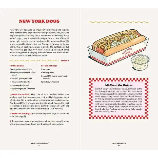 The Hot Dog Cookbook