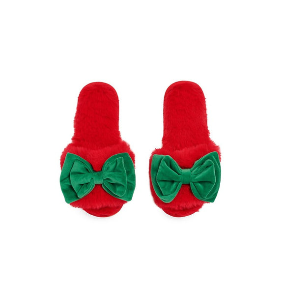 L/XL NOELLE SLIPPERS ,RED