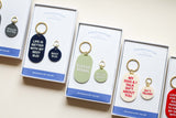 Single Human Keychain & Pet Tag Gift Set
