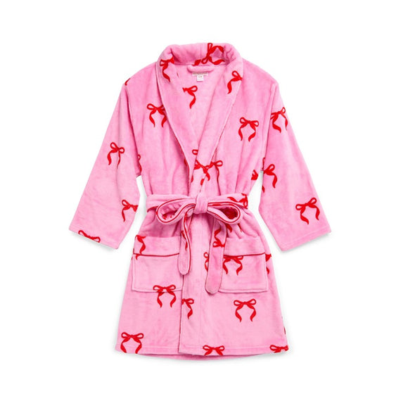 S/M BOW ROBE,PINK