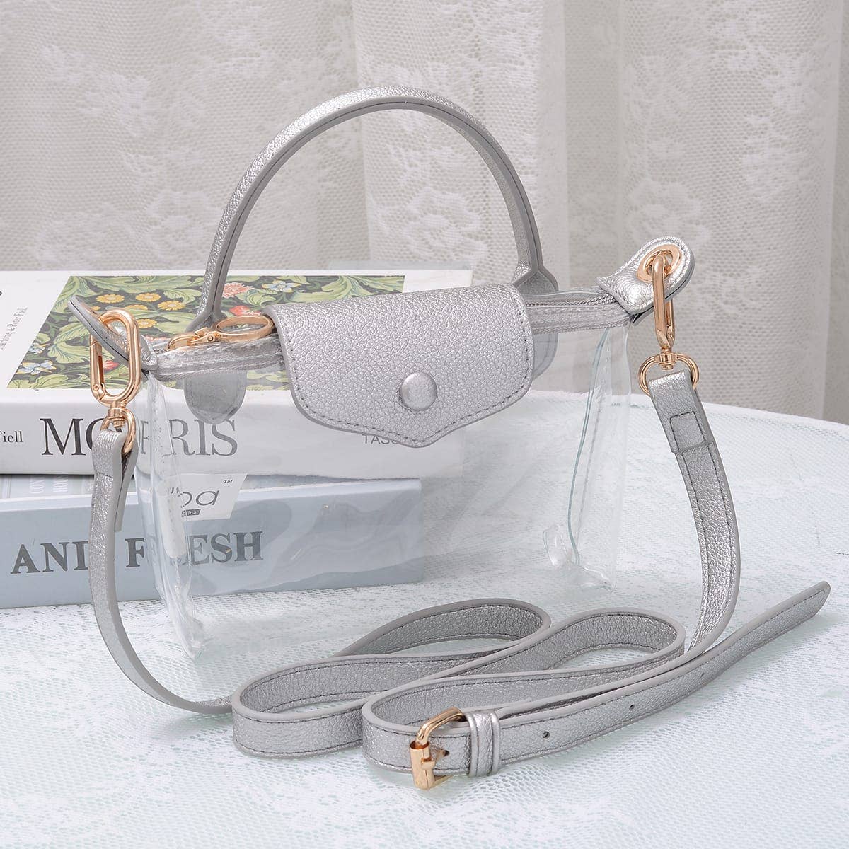 Clear Gameday Mini Crossbody Bag
