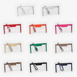Transparent Flap Wristlet Pouch / Clutch Bag