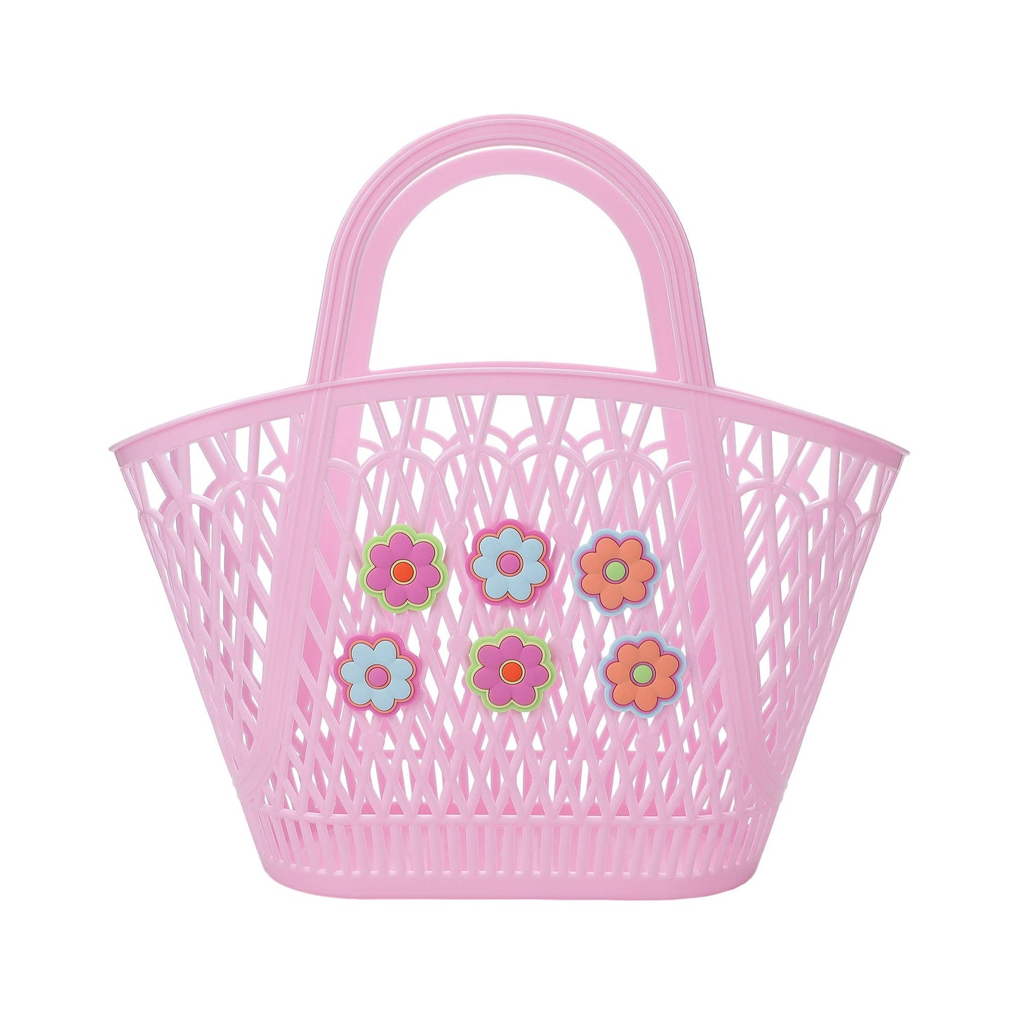Petal Party Silicone Basket & Floral Charms Set