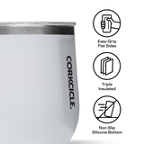 Stemless - 12oz Gloss White