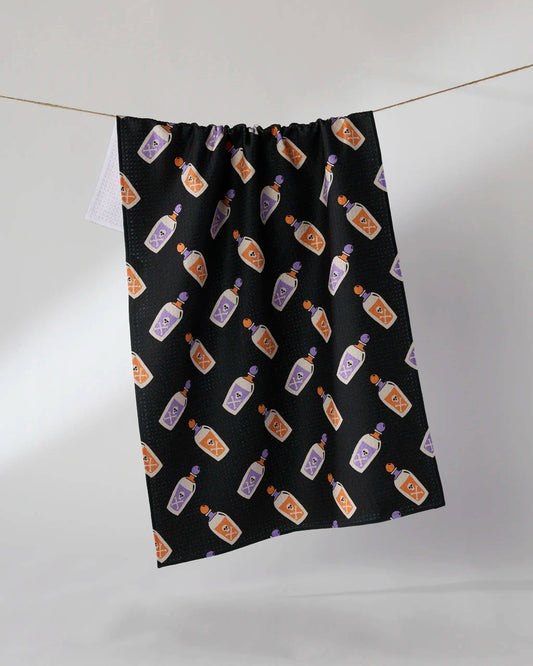 Drink Me Tea Towel - Halloween 2026