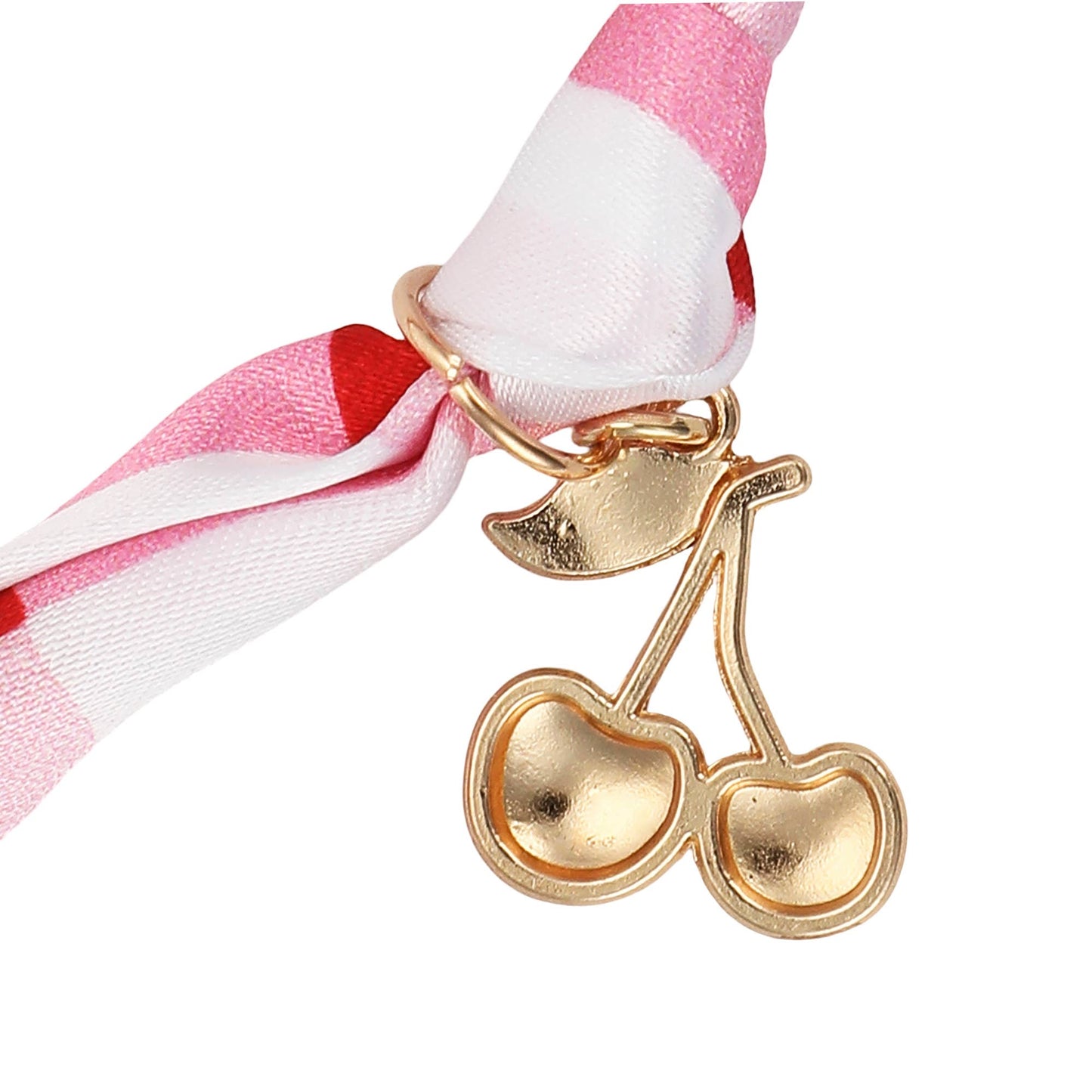 All-American Gingham Charm Necklace