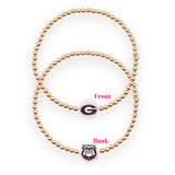 Georgia/Bulldogs Logo Bracelet