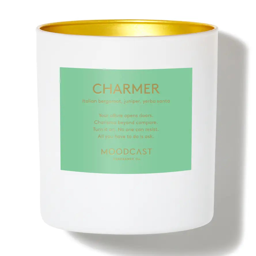 Charmer -Coconut Wax Candle - Persona - 8 oz Glass Jar