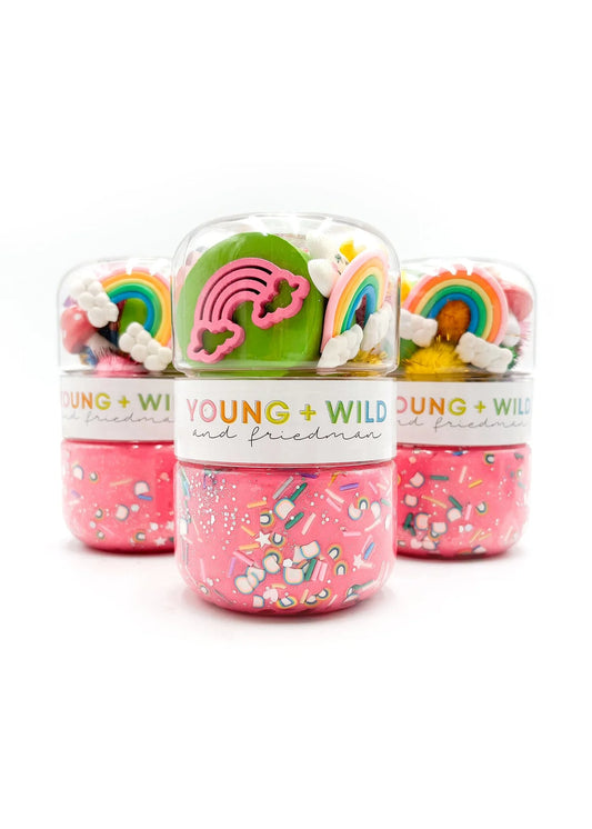 Grab & Go Dough Jar - Spring Rainbow