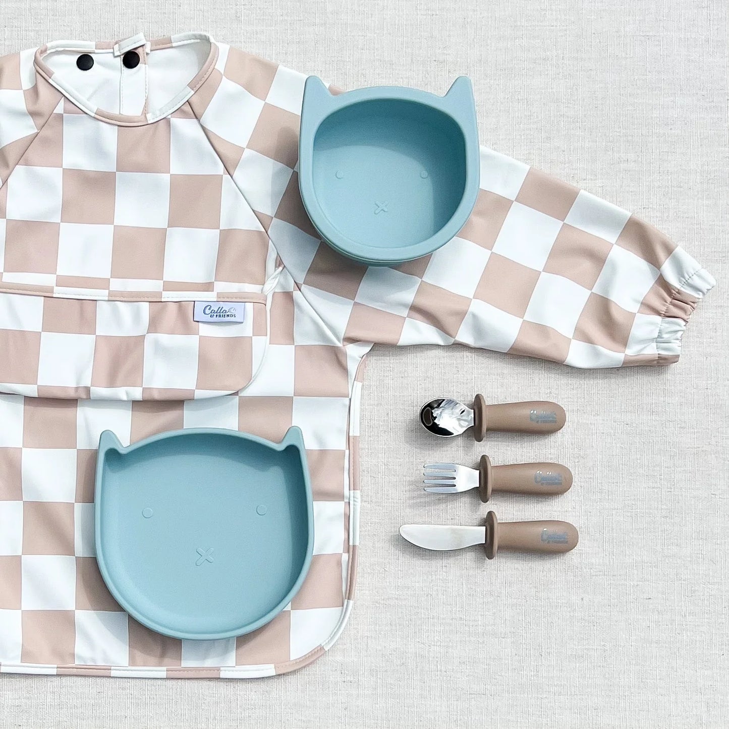 Silicone & Stainless Steel Toddler Utensils