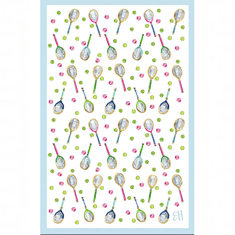 Serve It Up Double Sided Tea Towel