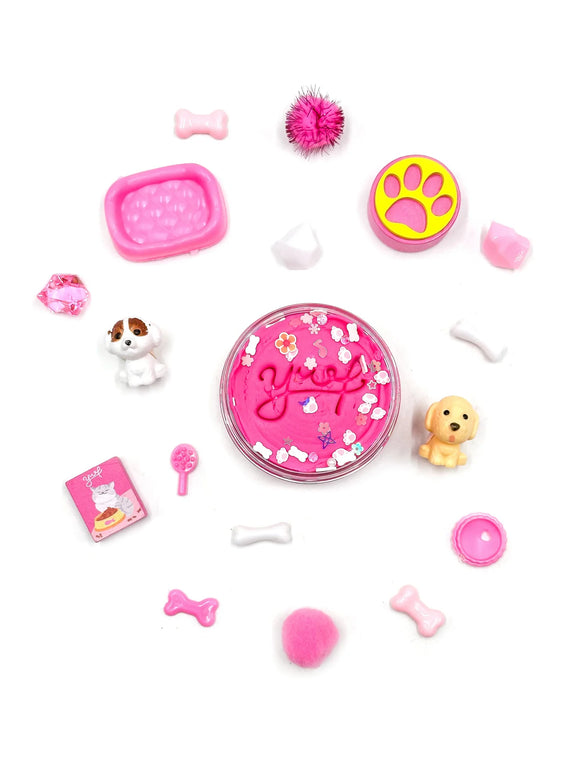 Pink Pet Grab & Go Dough Jar