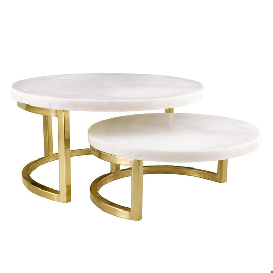 Marble Nsting Trys - Gold