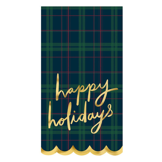 Guest Napkin-Happy Holidays