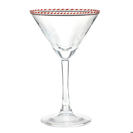 Peppermint Twist Martini - Red