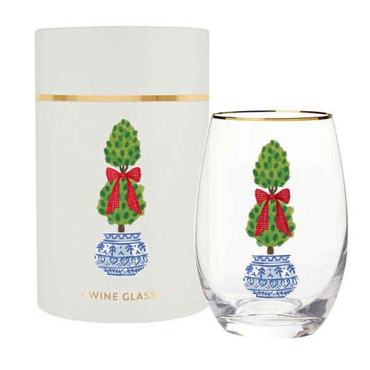 StemlessWineGlass -Topiary