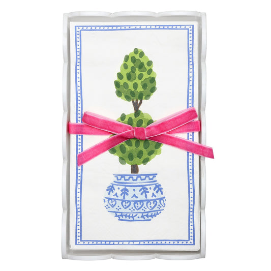 AcrylicGuestNapkinTray-Topiary