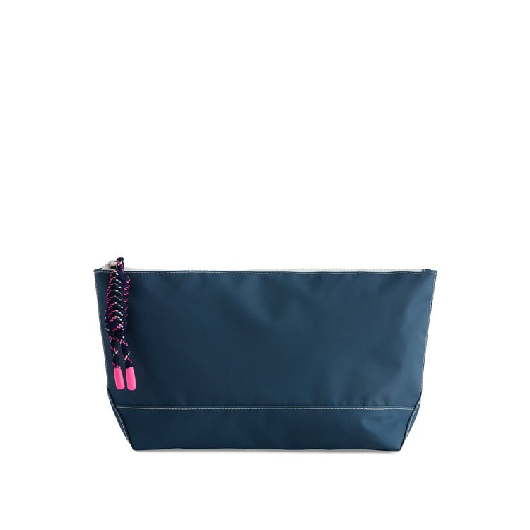 PORT WATER RESISTANT ZIP POUCH,NAVY