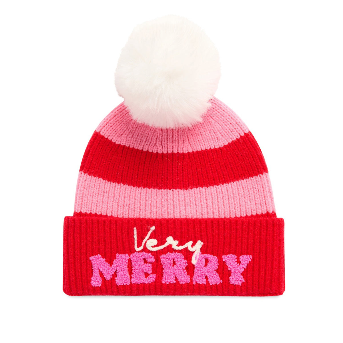 VERY MERRY BEANIE,RED