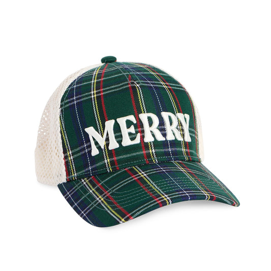 MERRY TRUCKER HAT,GREEN