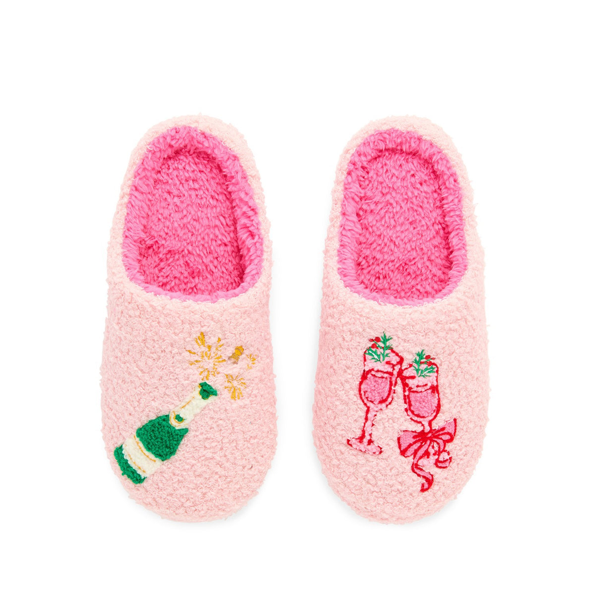ASST/2 SIZES CELEBRATION SLIPPERS,PINK