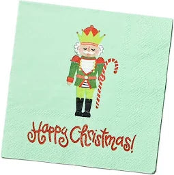 Mr. Nutcracker Cocktail Napkins