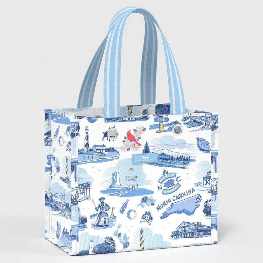 Gift Bag Small North Carolina Toile