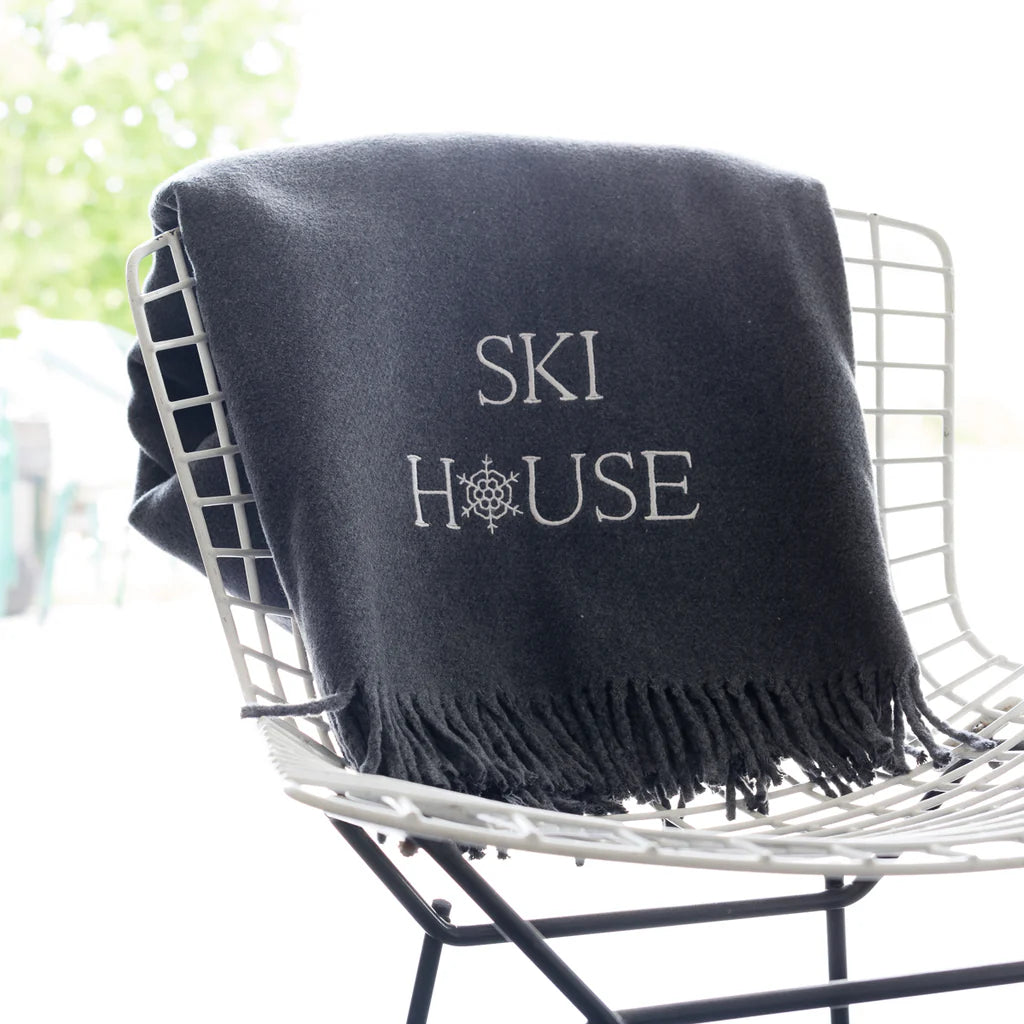 Solid Plush Cotton Blend Throw - 55" x 70"