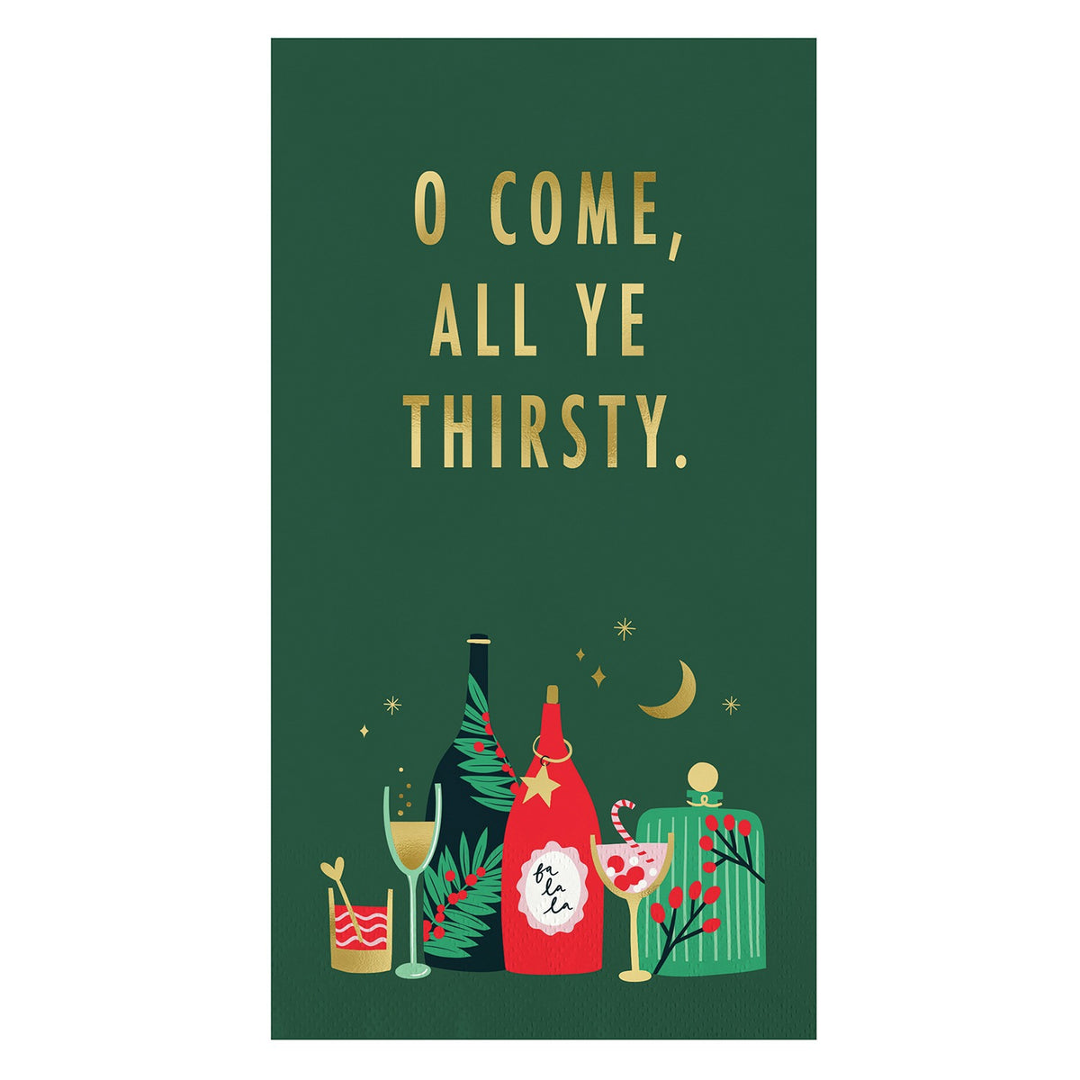 FoilGuestNapkin-OhComeAllYe