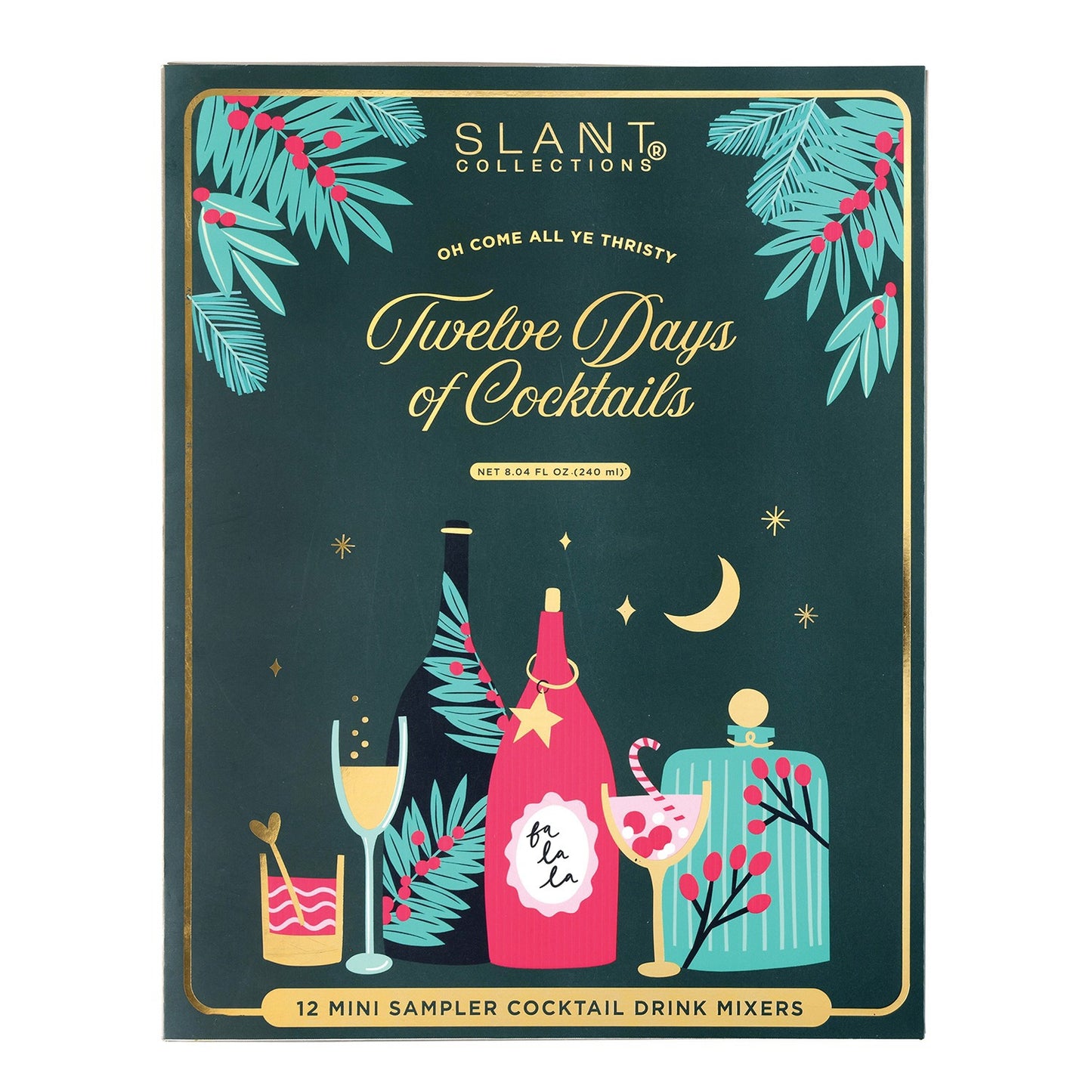 12 Cocktails Calendar