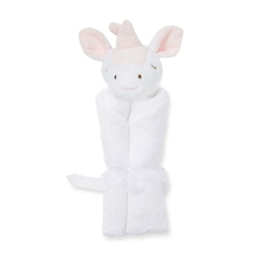 White unicorn blankie